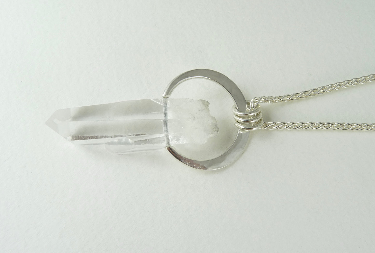 Delilah Quartz Crystal Long Necklace