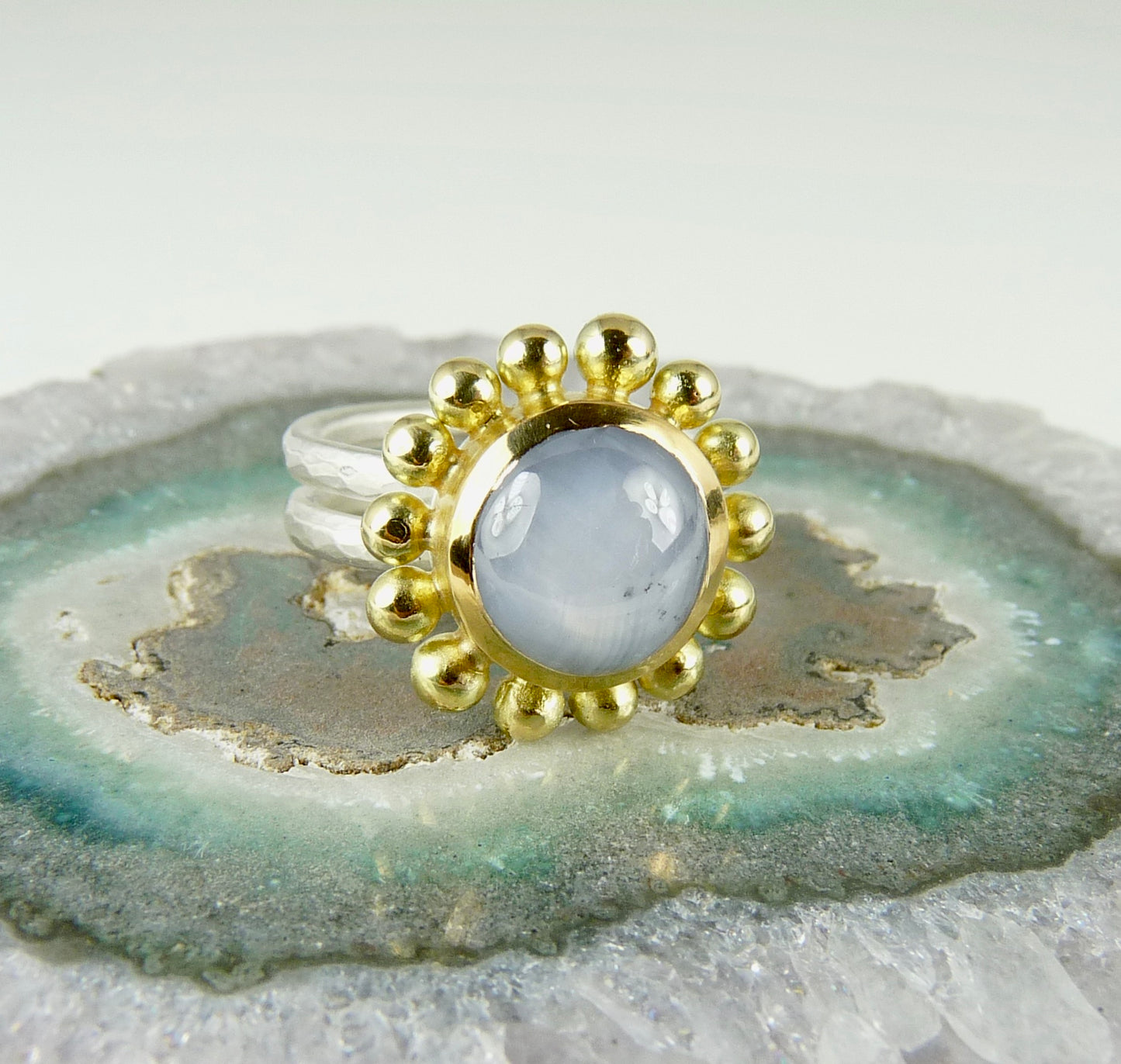 Star Sapphire Courtesan Ring