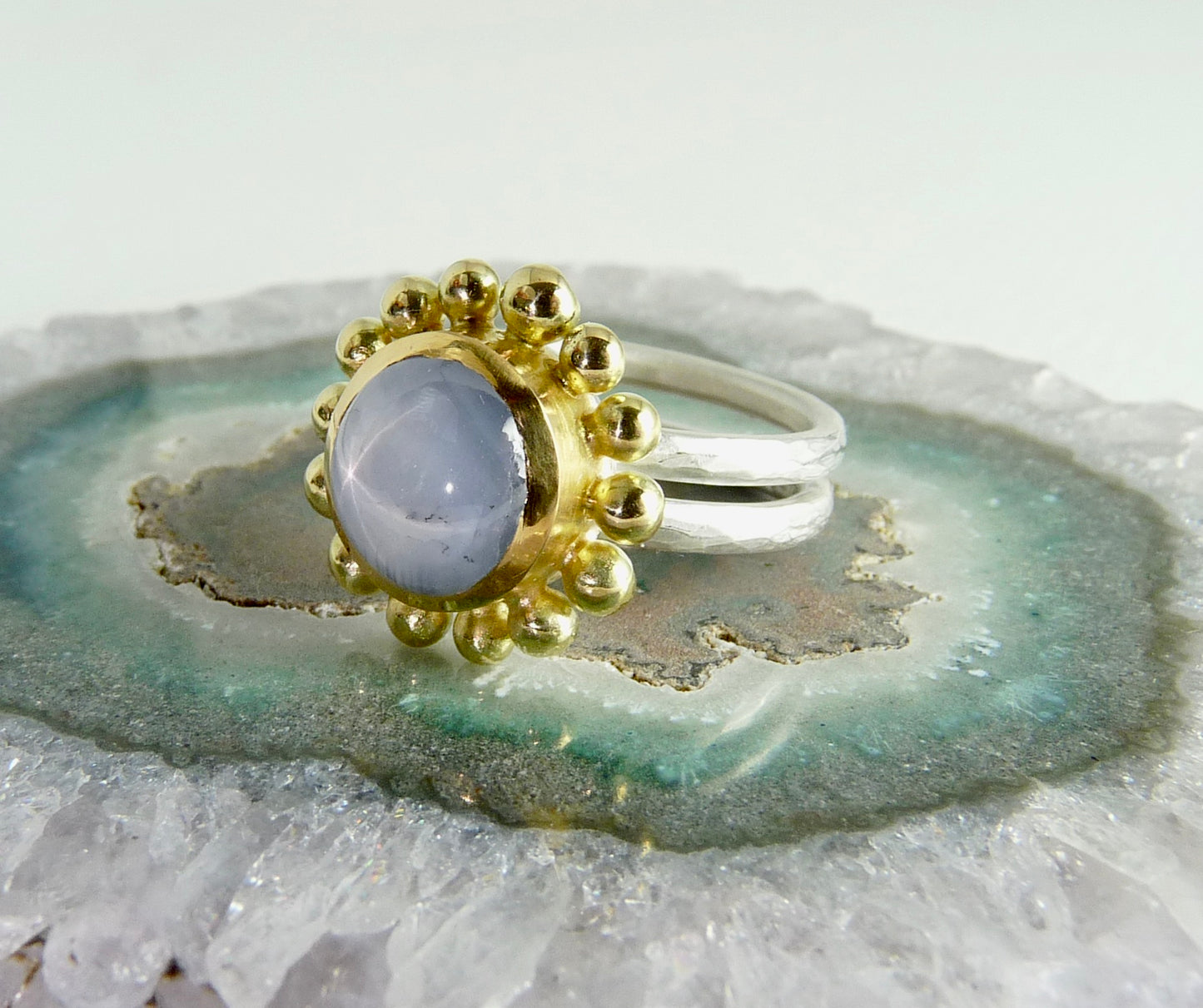 Star Sapphire Courtesan Ring