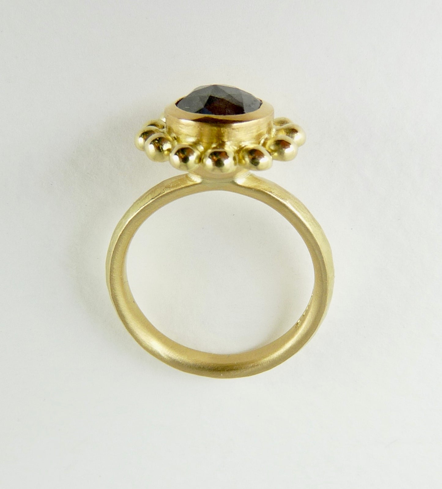 Black Diamond Courtesan Ring