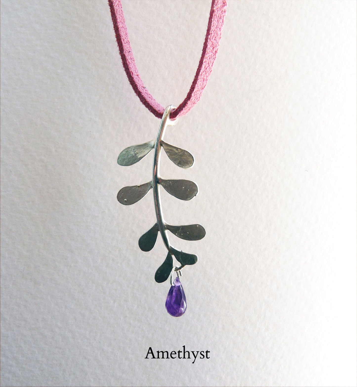 Evie Leaf on suede