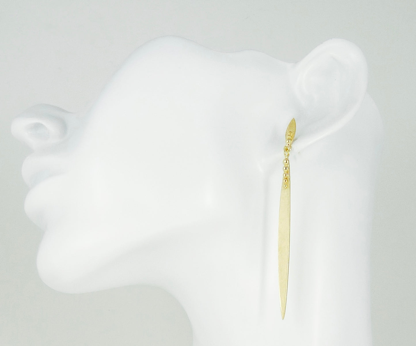 Large Madeleine Leaf Earrings