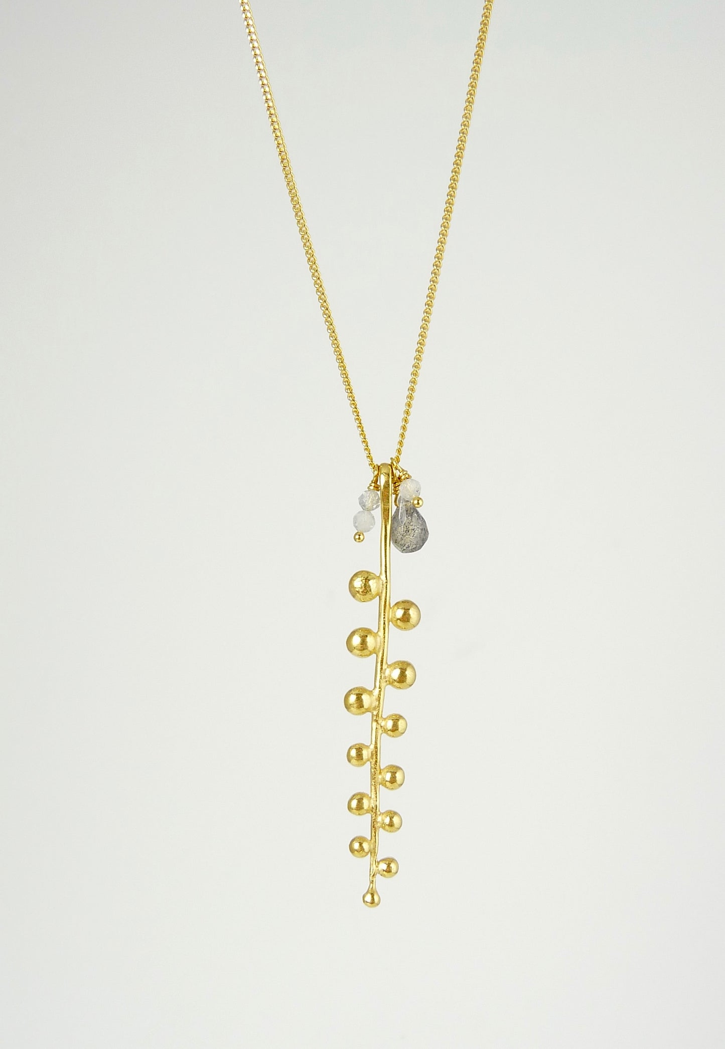 Pippa Pendant with Labradorite