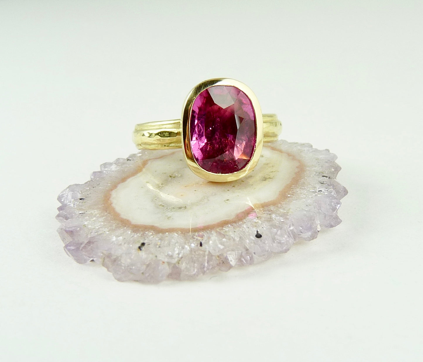 Rubellite Tourmaline Ring