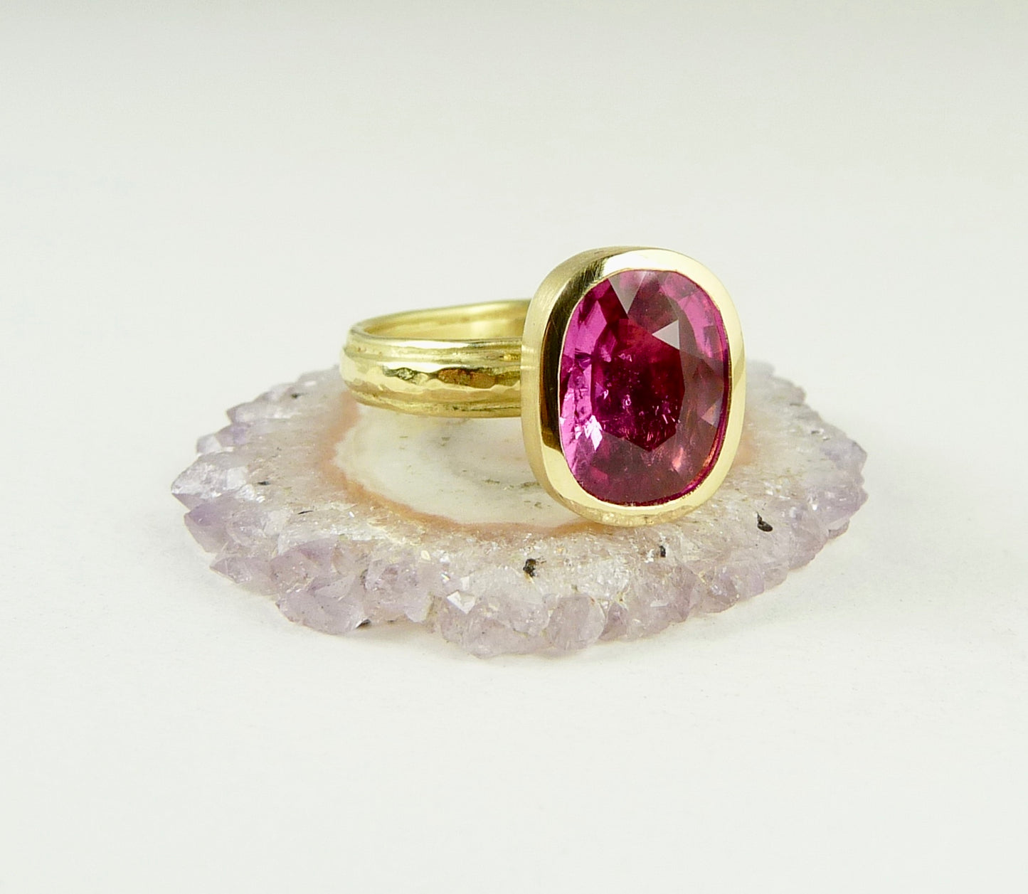 Rubellite Tourmaline Ring