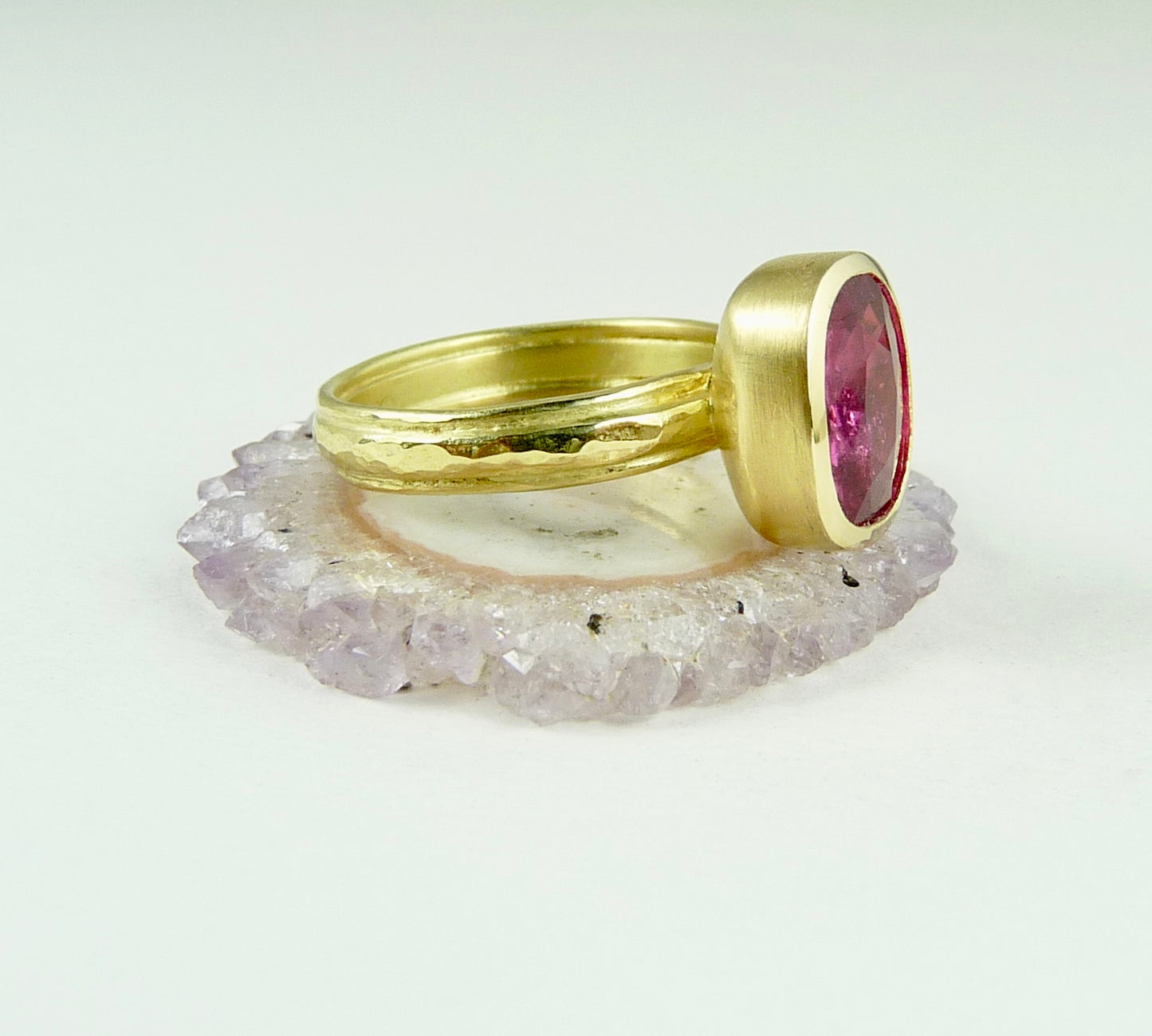 Rubellite Tourmaline Ring