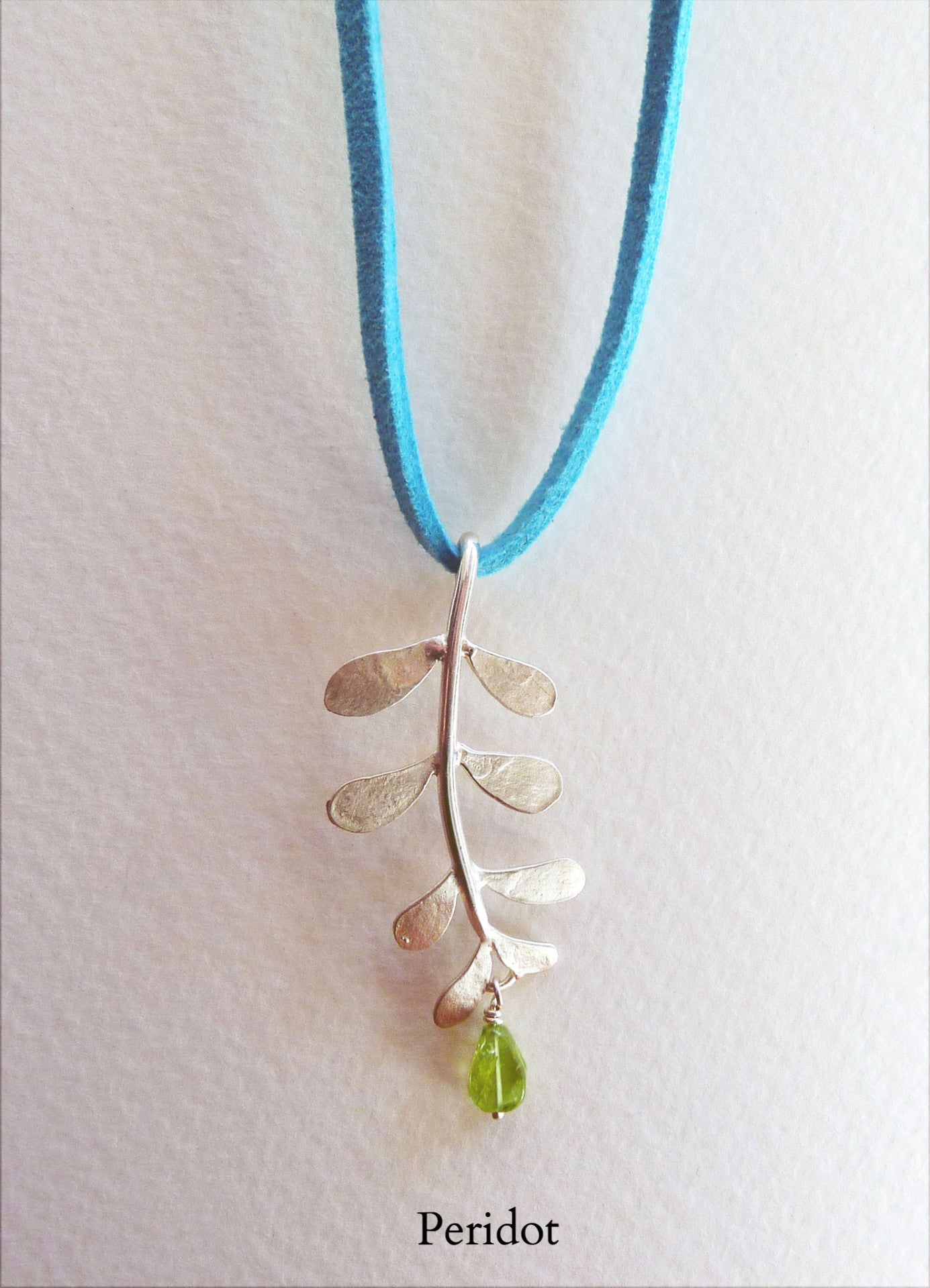 Evie Leaf on suede