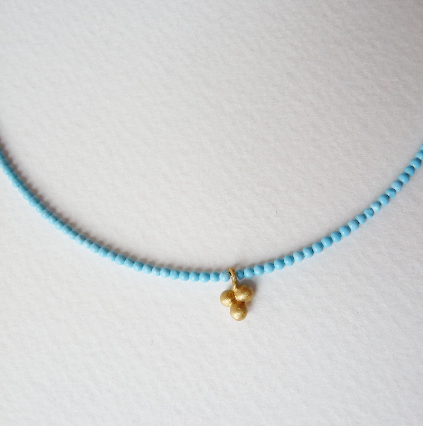 blossoming, branch, sterling, silver, necklace, handmade, jewellery, jewelry, turquoise, 18ct, gold, plate, delicate