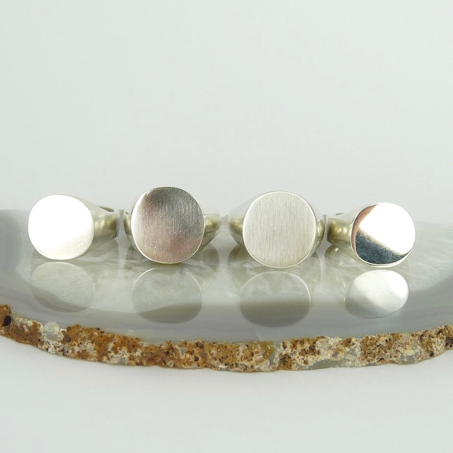 Really Chunky Signet Rings