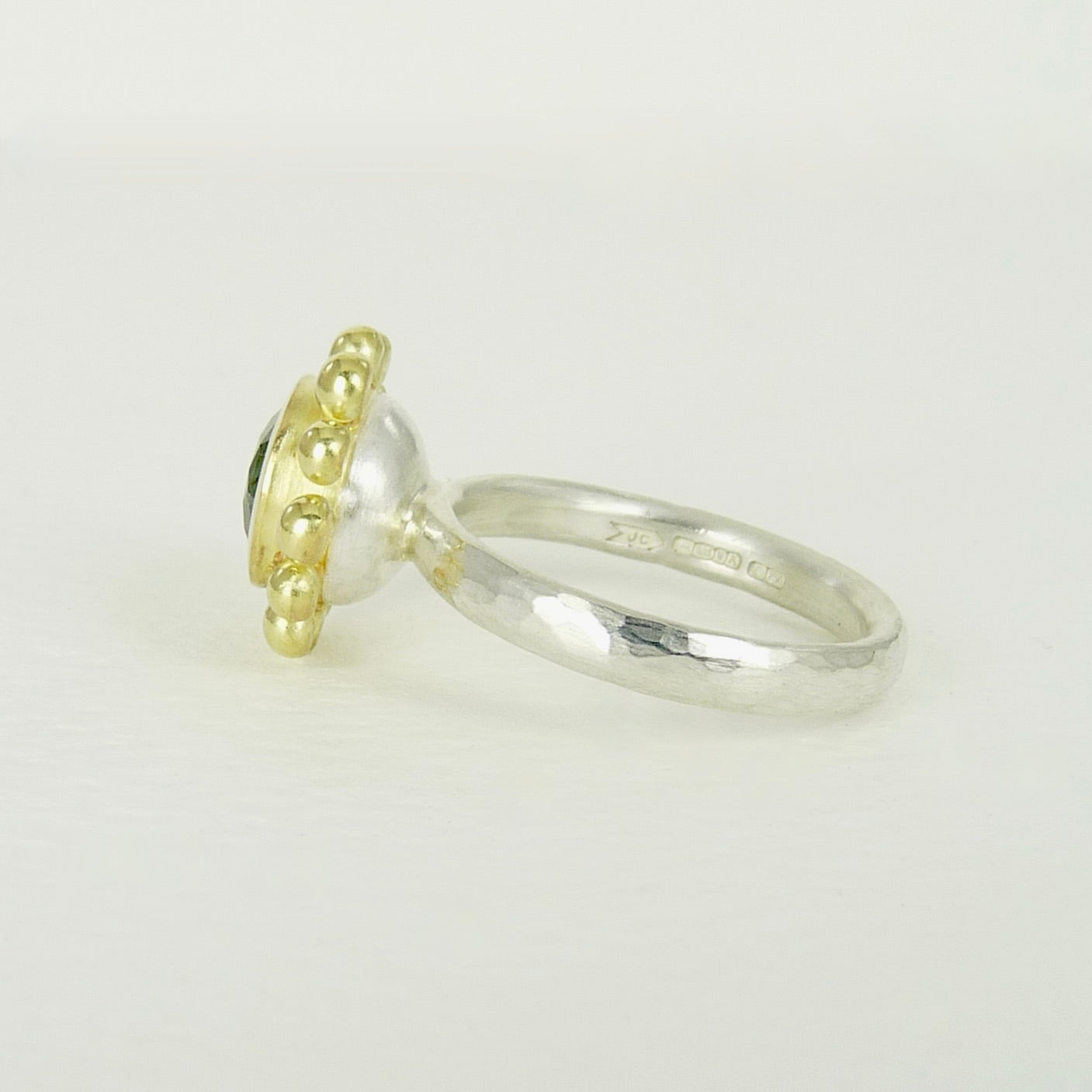 Mint Tourmaline Courtesan Ring