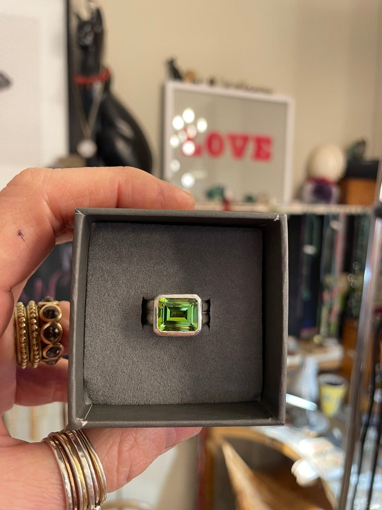London Blue Topaz Kings Ring