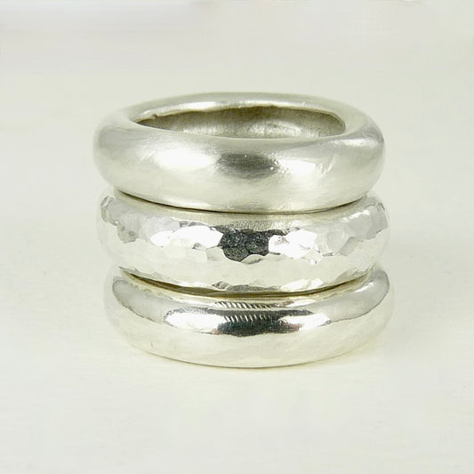 Amina Chunky Silver Ring