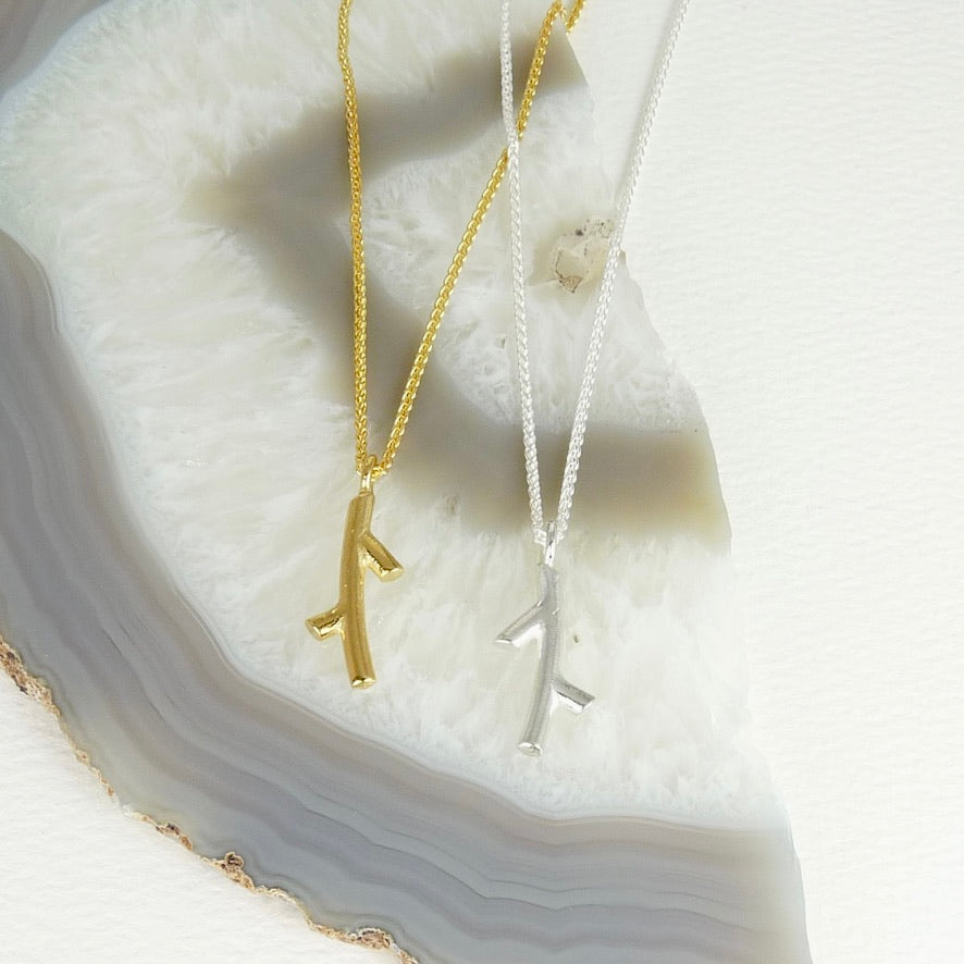 Olive Branch Necklace