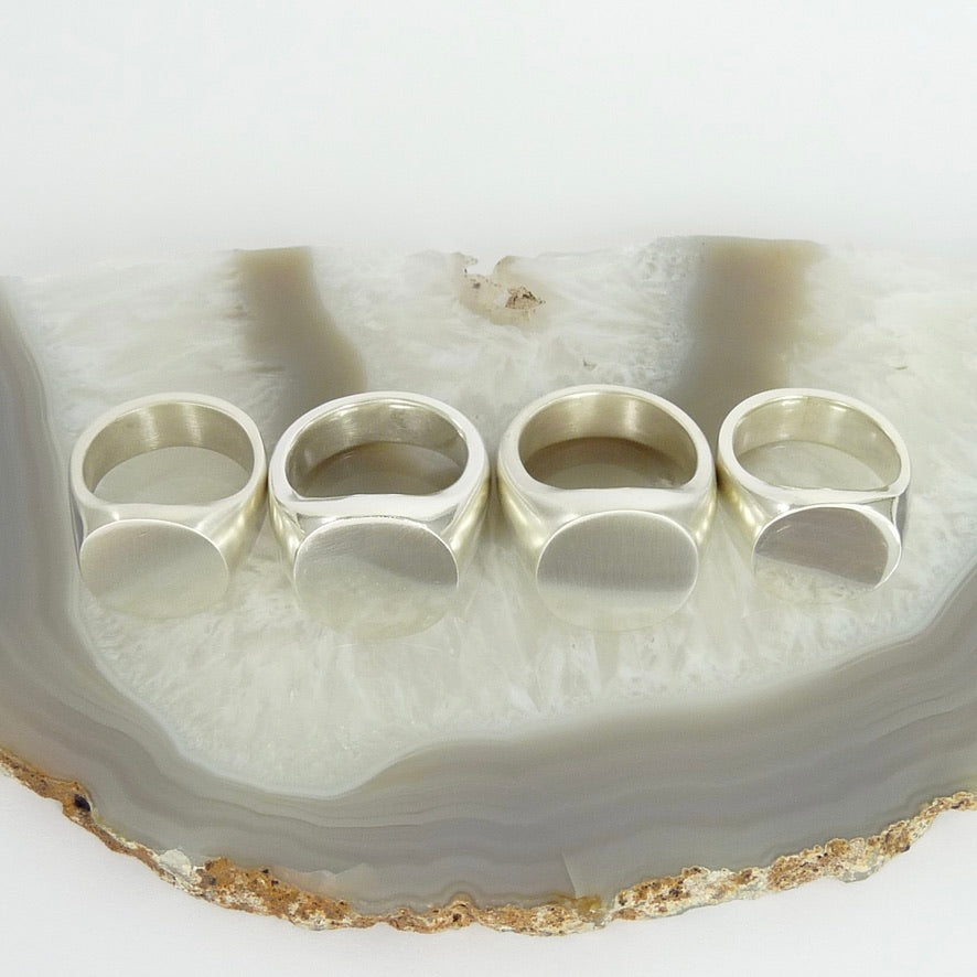 Really Chunky Signet Rings