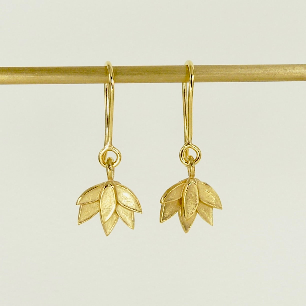 Deepa Flower Hook Earrings