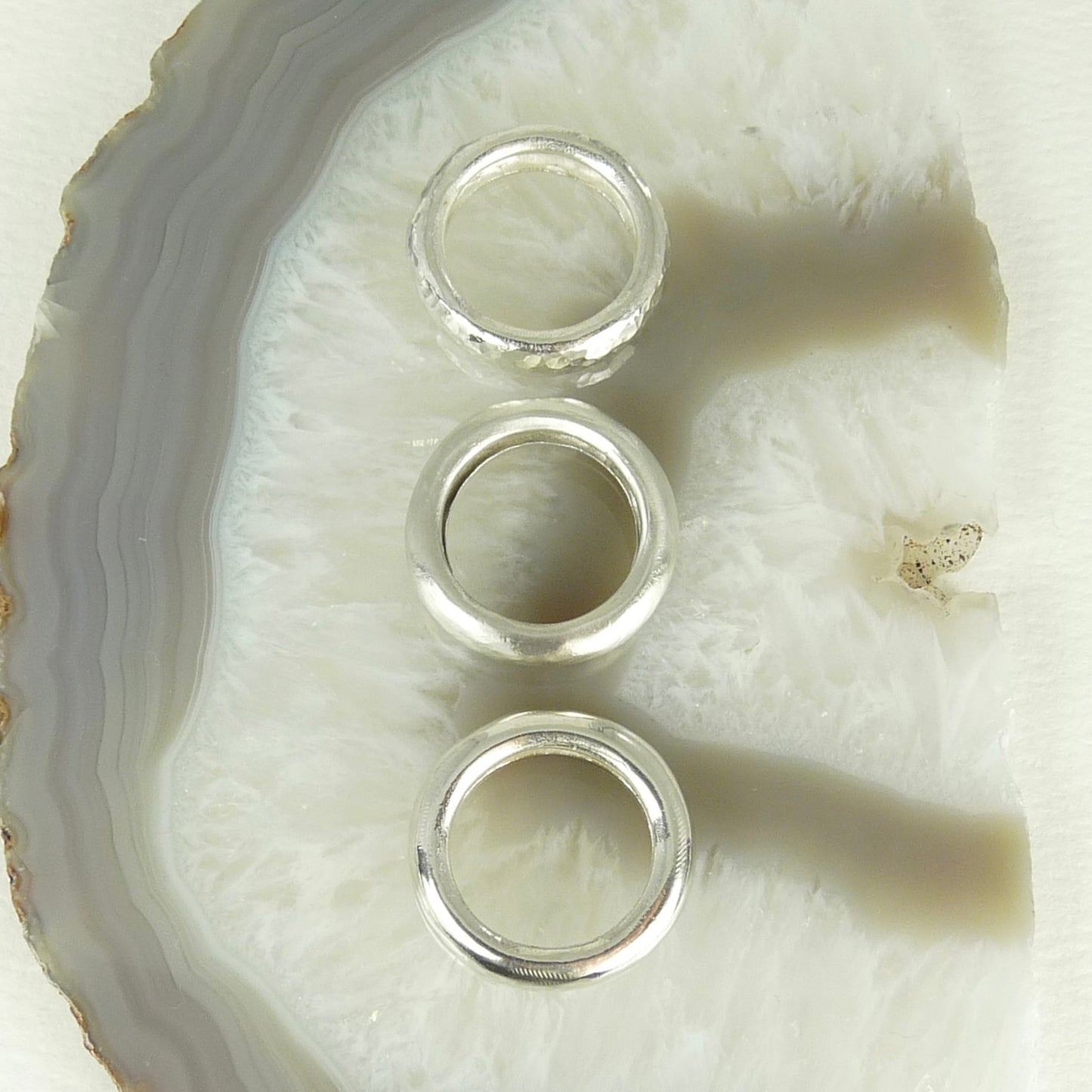 Amina Chunky Silver Ring