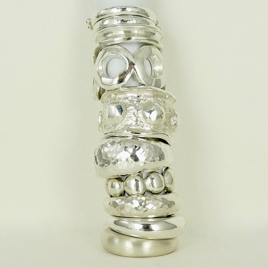 Giant Gabriella Silver Ring