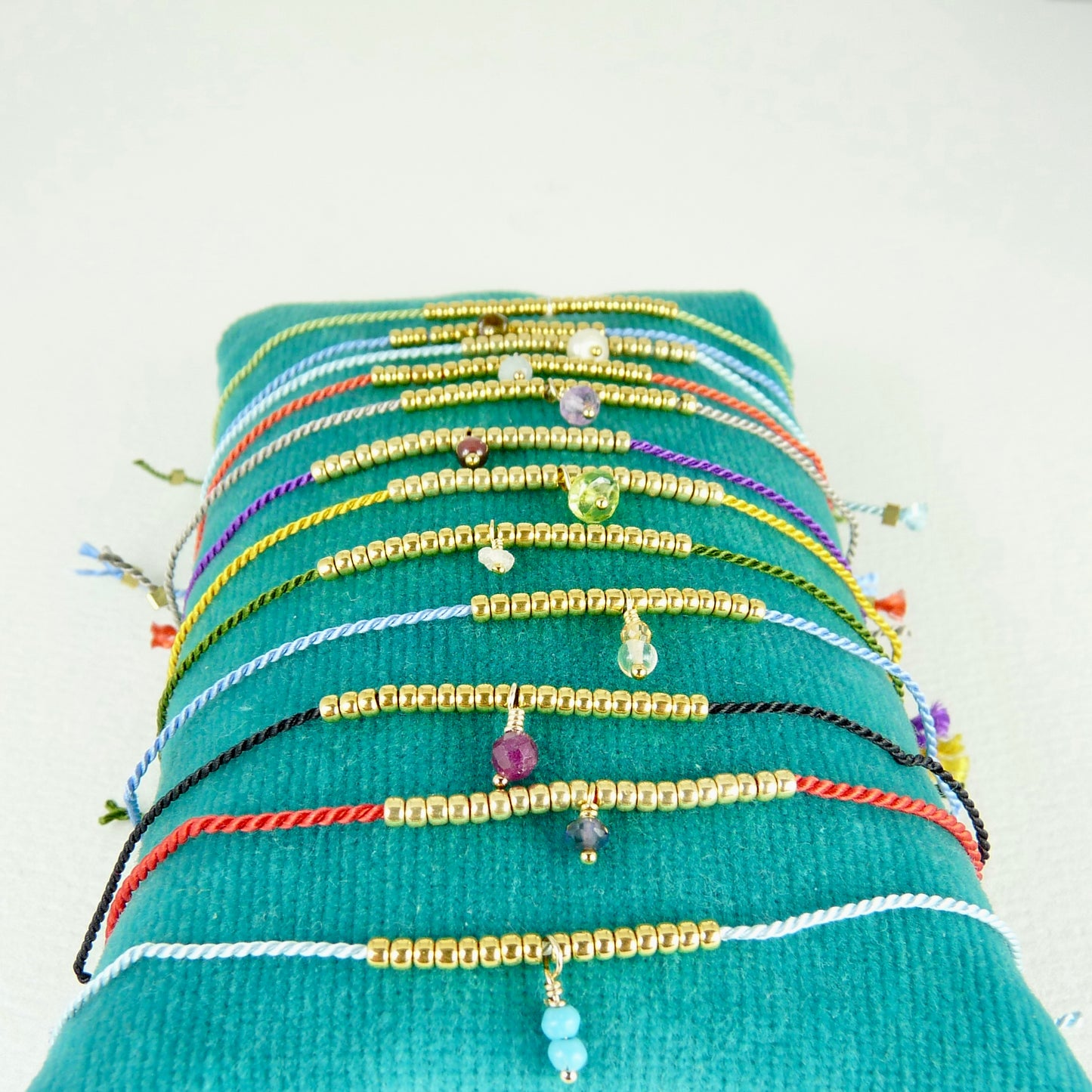 October Birthstone Bracelet, Tourmaline