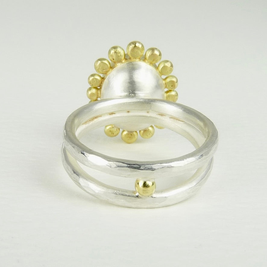 Green Tourmaline Courtesan Ring