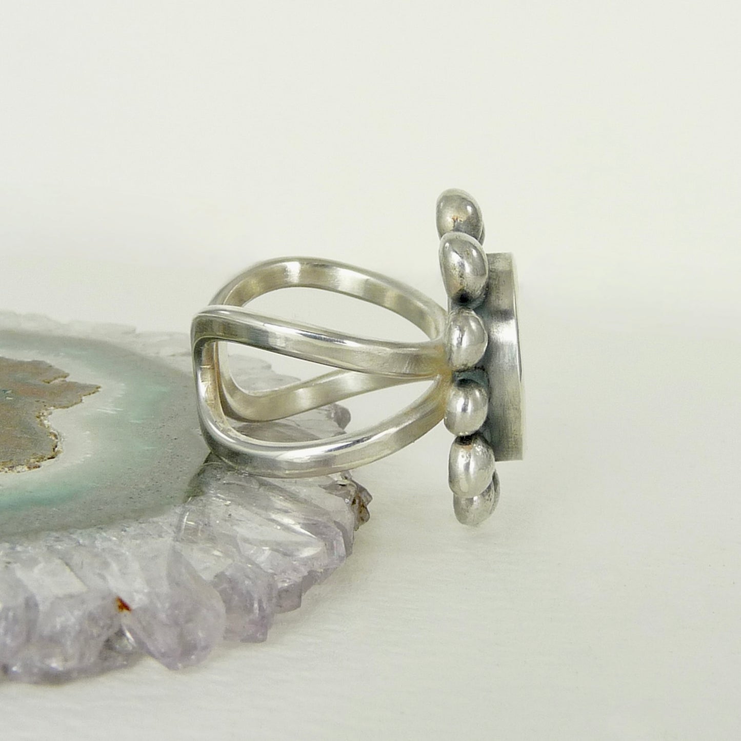 Giant Operculum Courtesan Ring