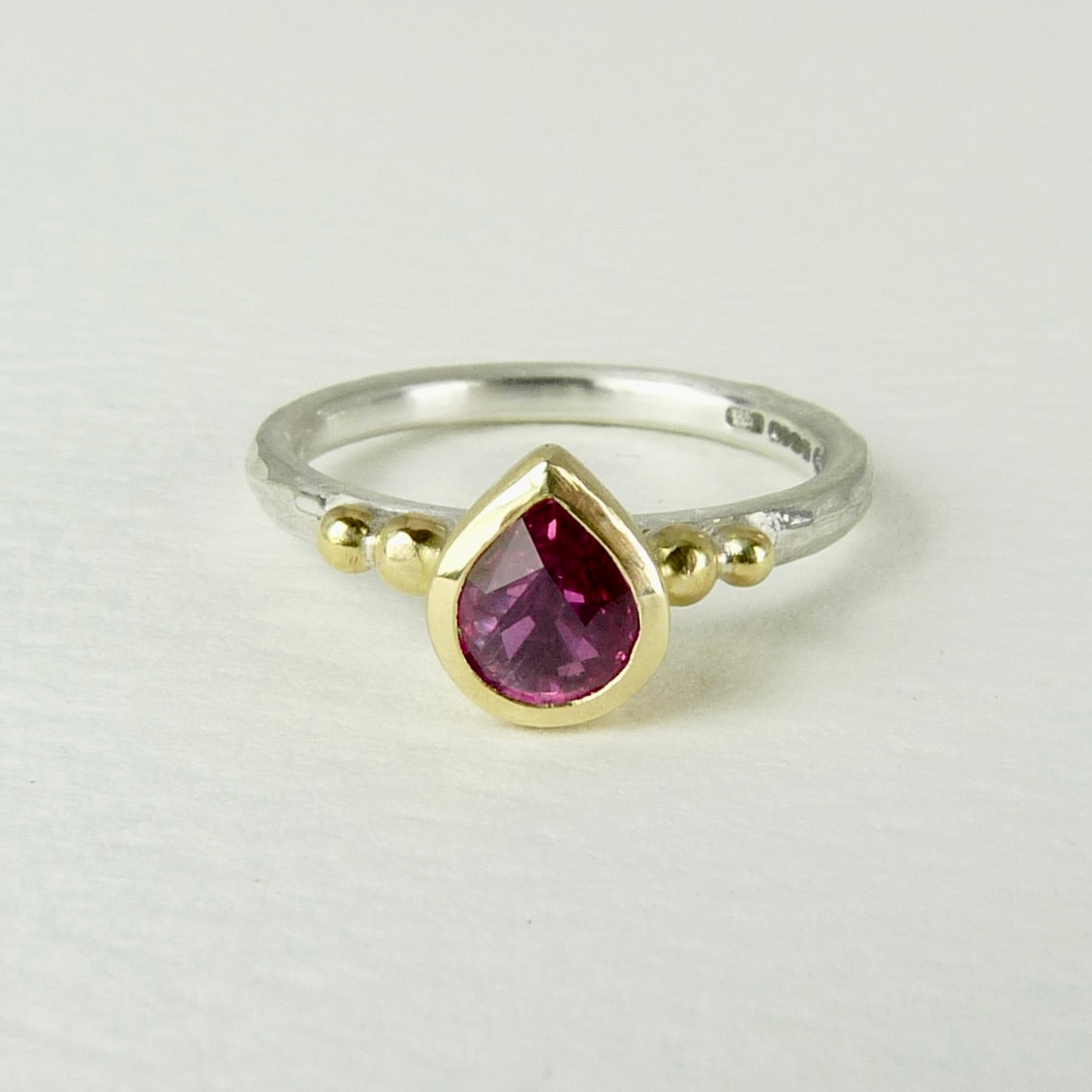 Ruby Granulation Ring