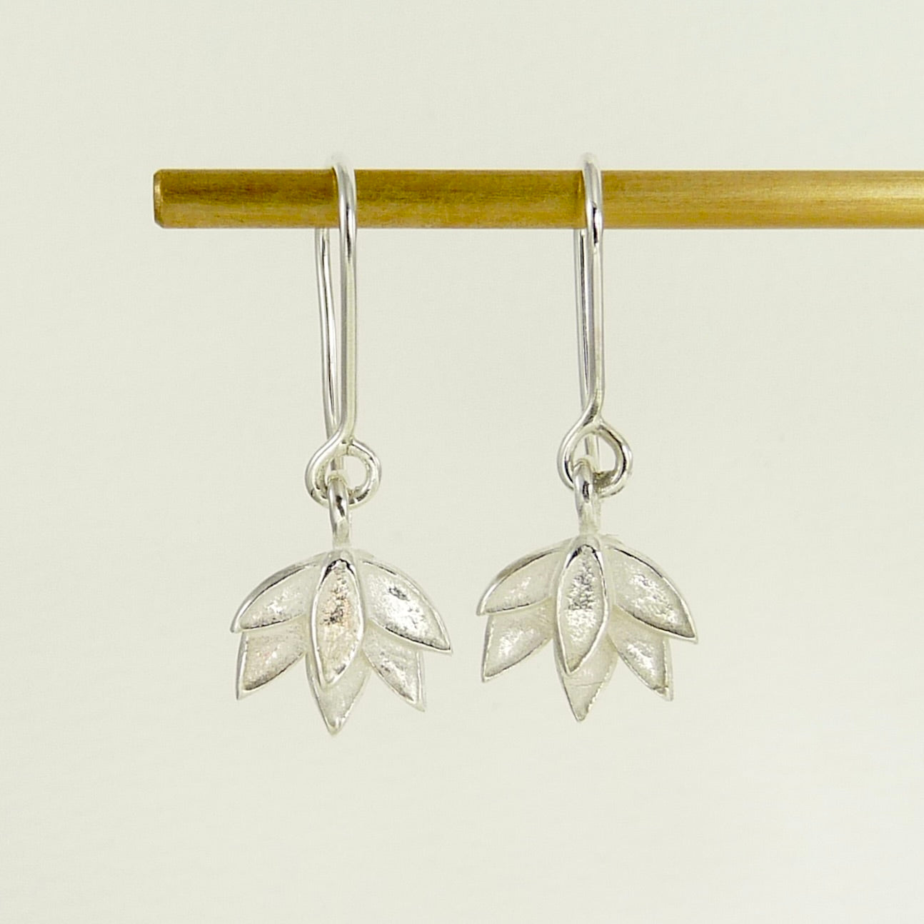 Deepa Flower Hook Earrings
