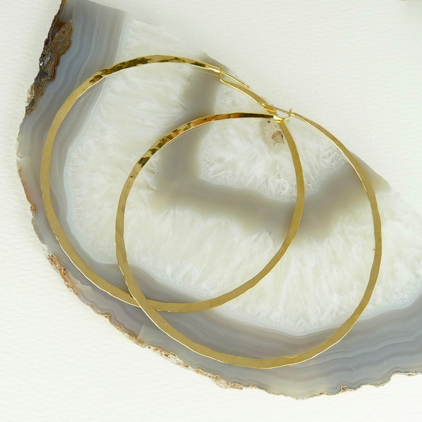 Mikki Hand Forged Hoops, Big, Medium & Small
