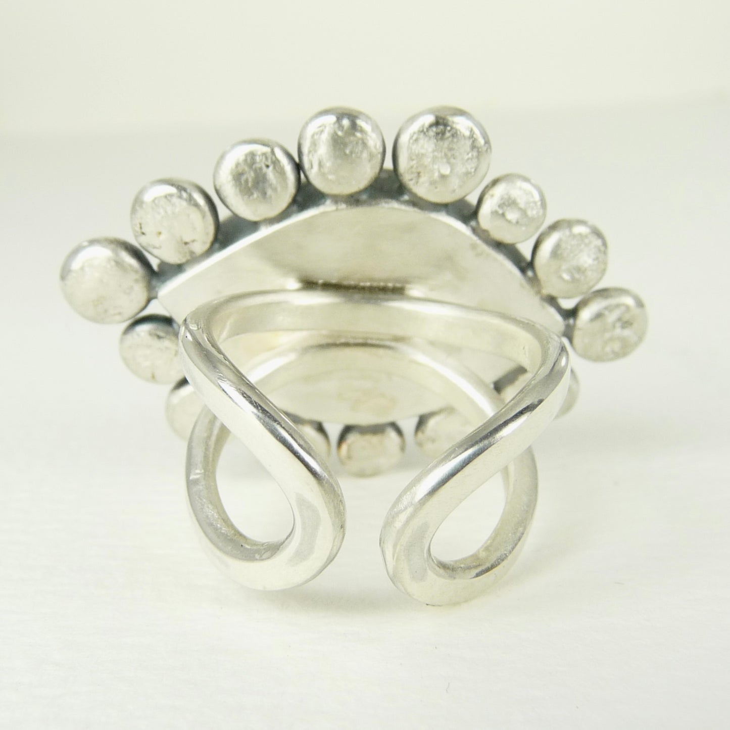 Giant Marquise Chrysoprase Courtesan ring
