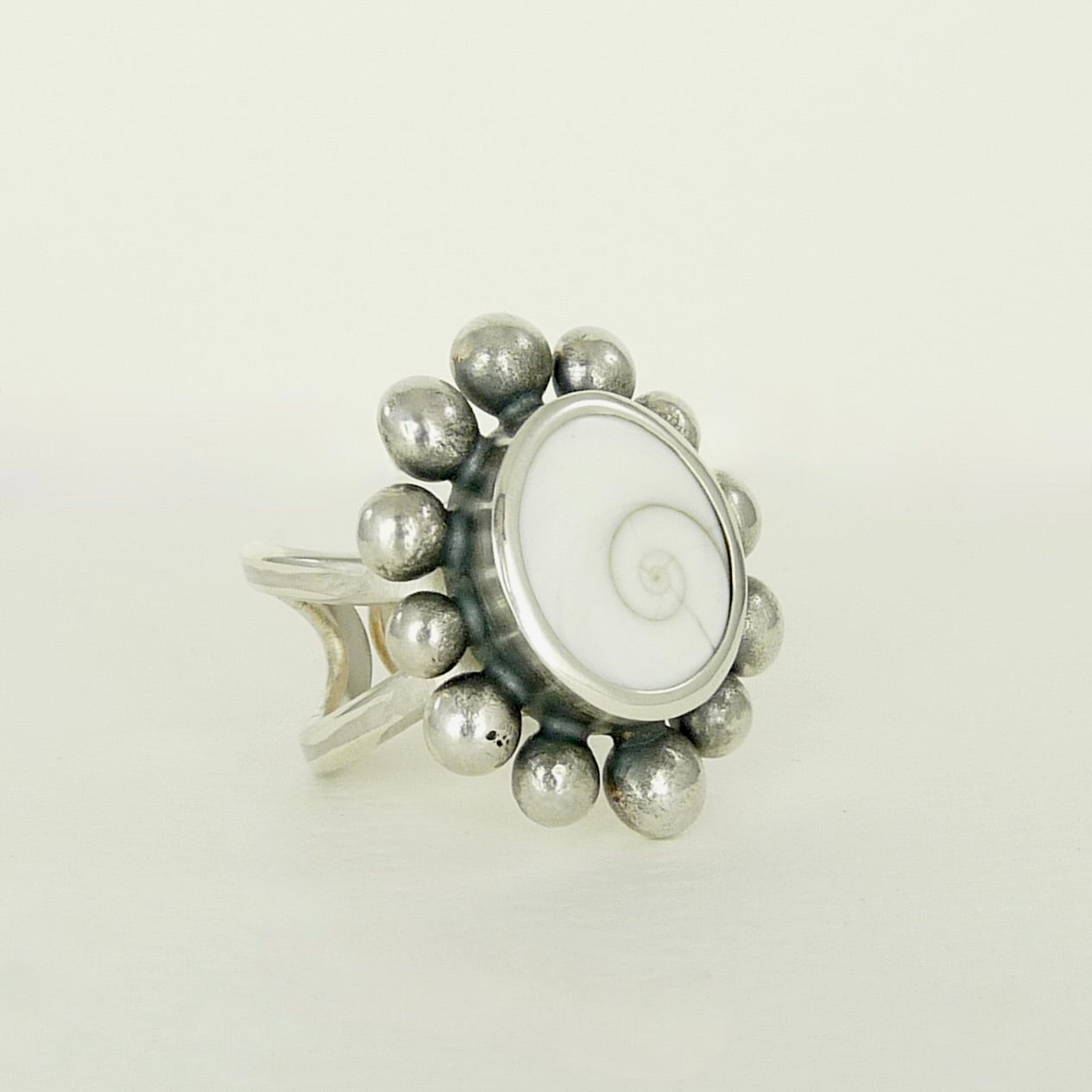Giant Operculum Courtesan Ring