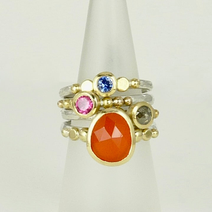Carnelian Granulation Ring