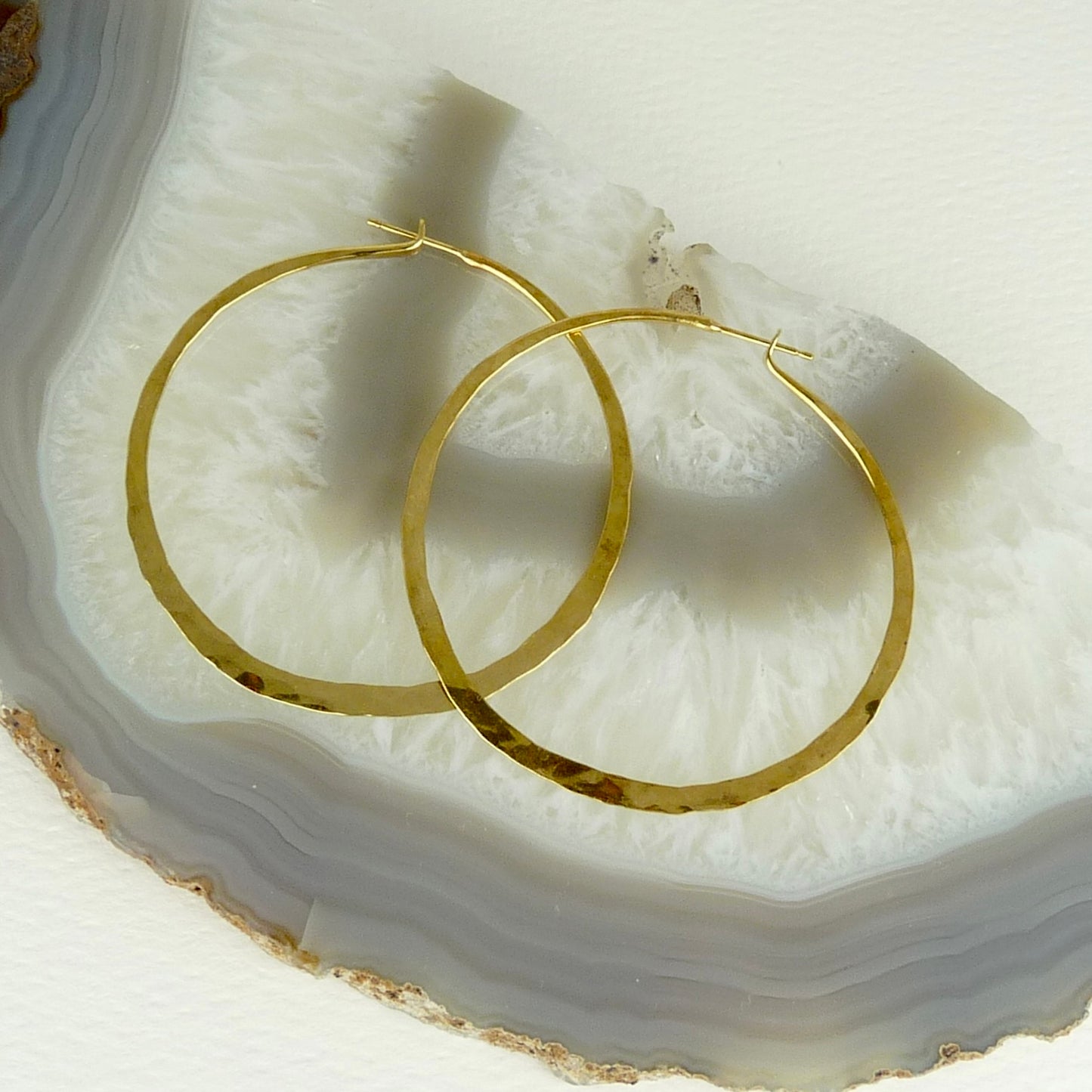 Mikki Hand Forged Hoops, Big, Medium & Small