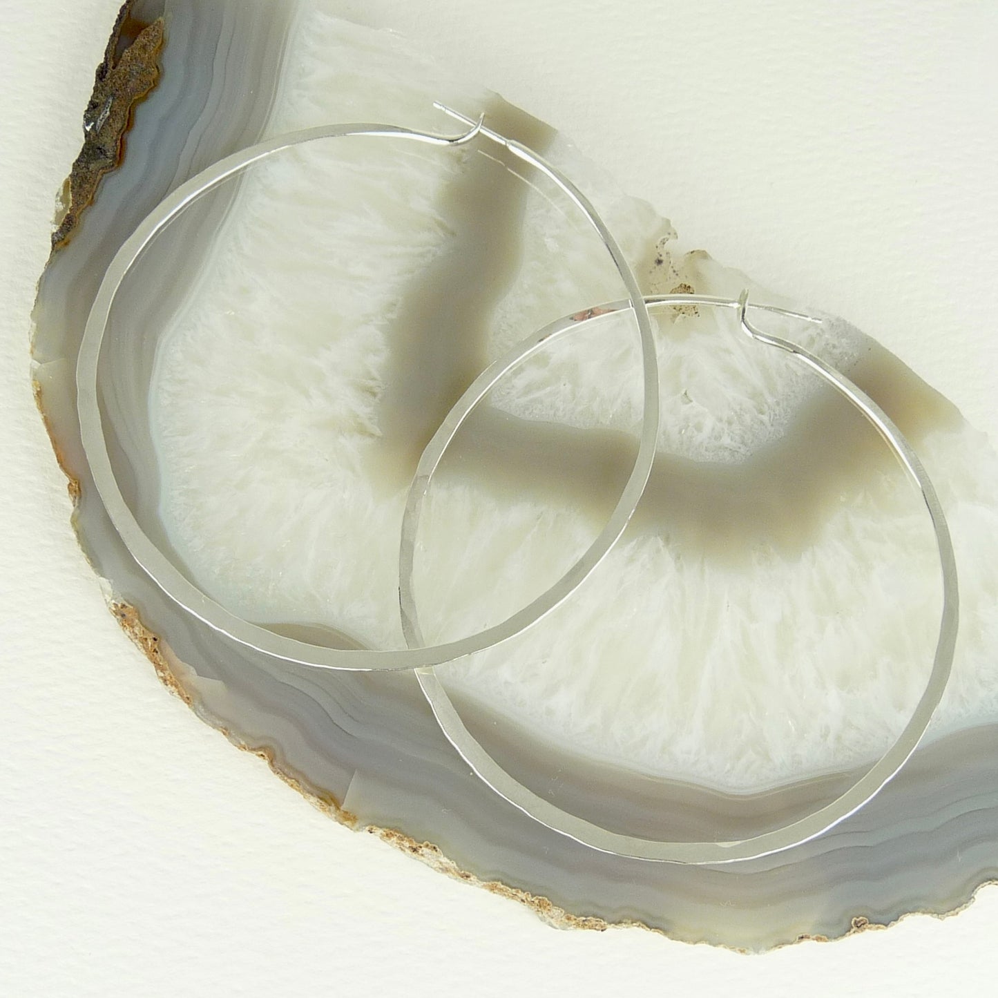 Mikki Hand Forged Hoops, Big, Medium & Small