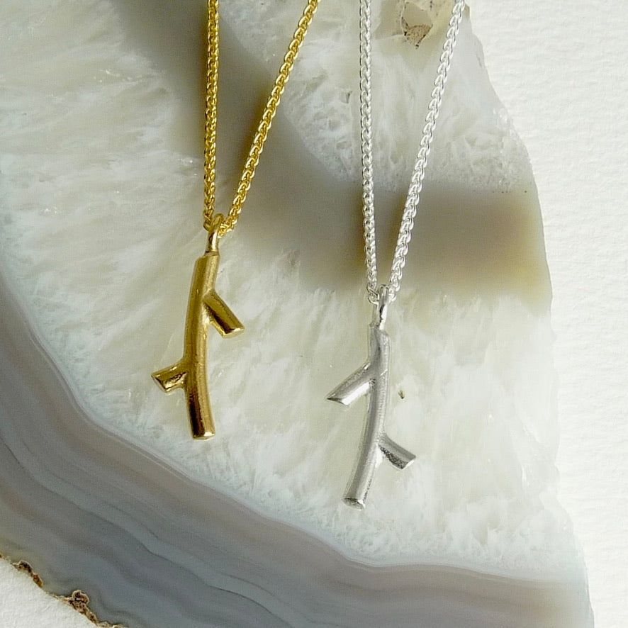 Olive Branch Necklace