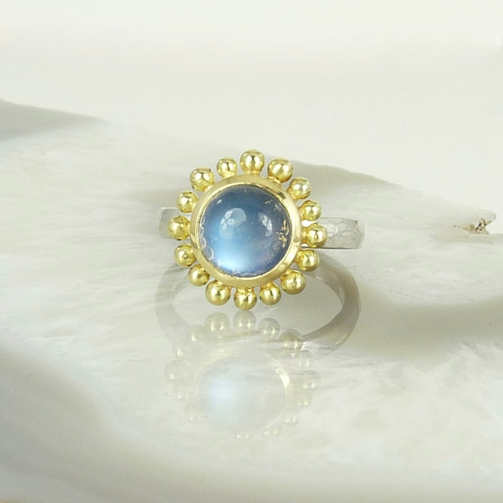 Moonstone Courtesan Ring
