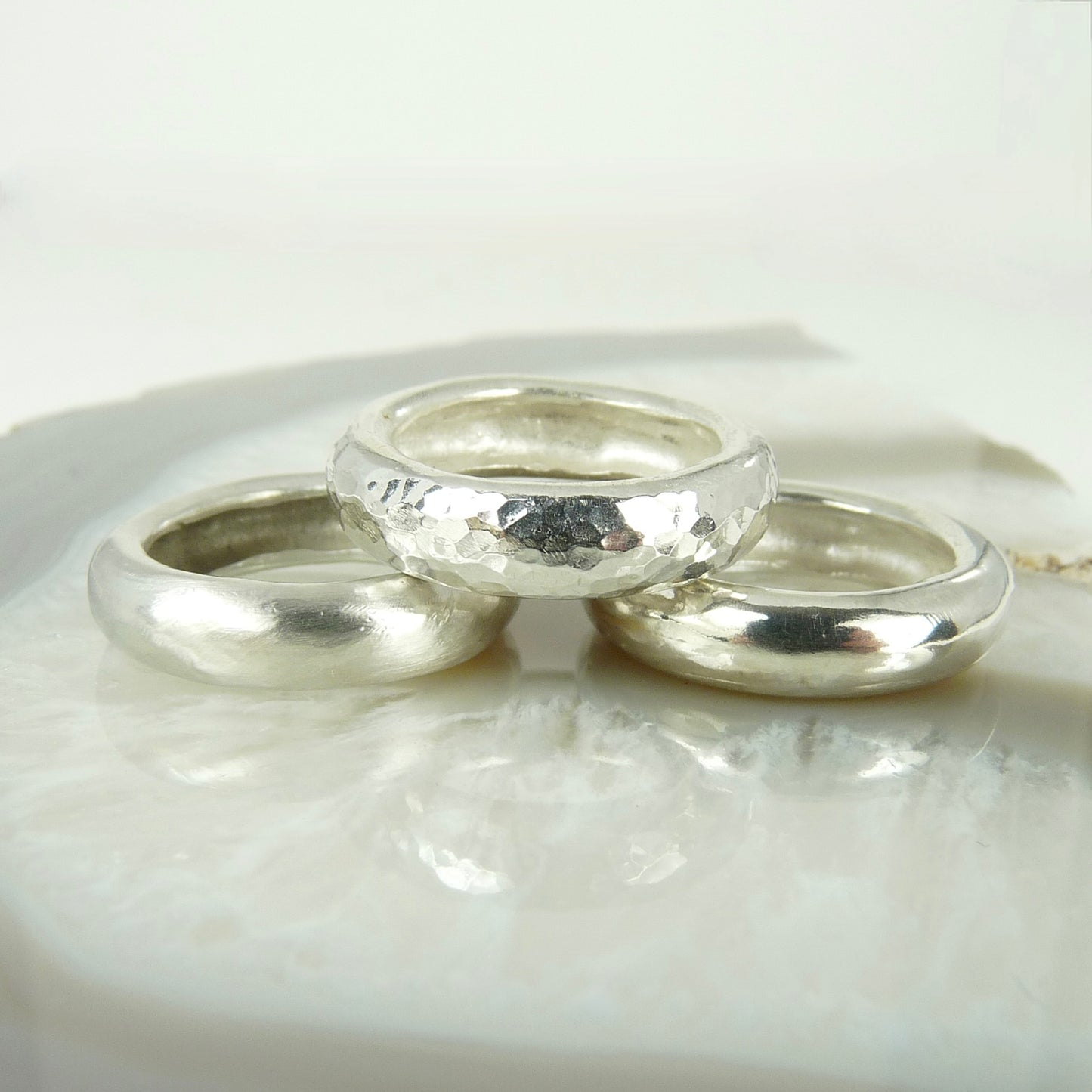 Amina Chunky Silver Ring