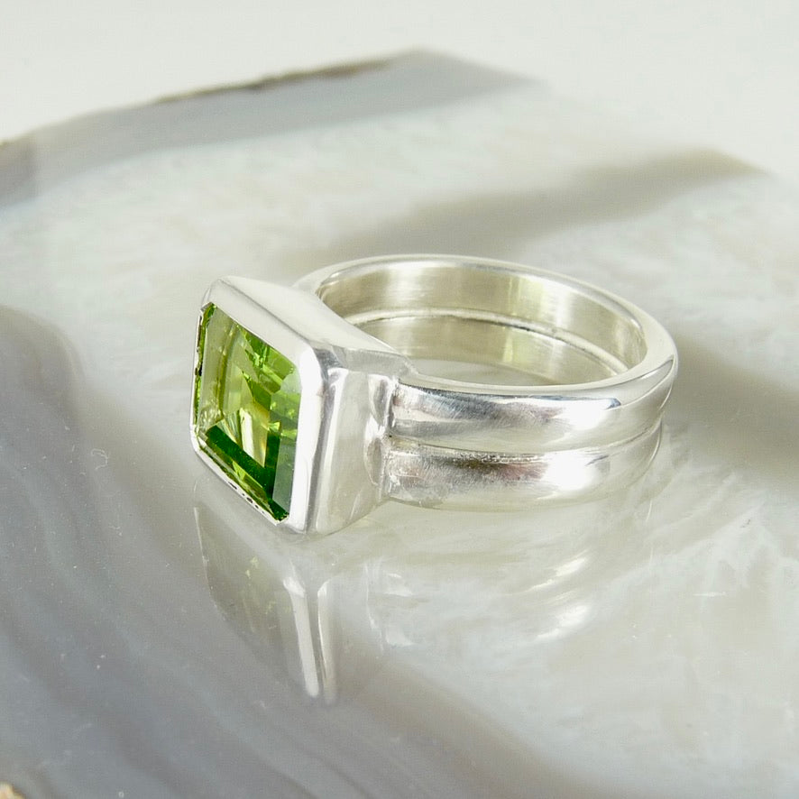 London Blue Topaz Kings Ring