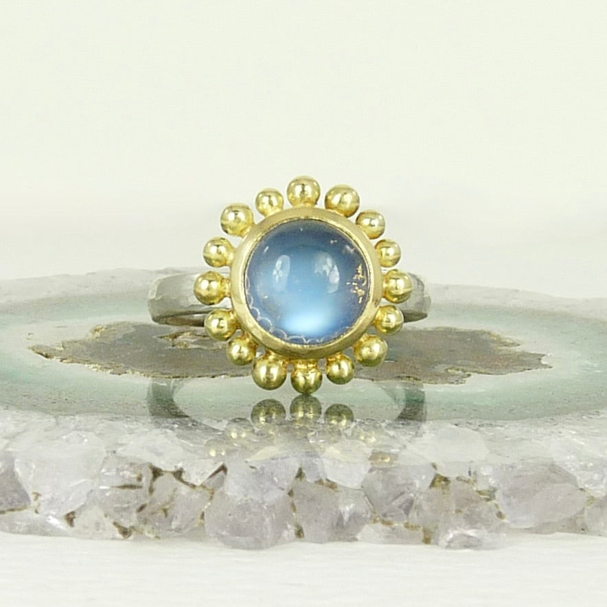 Moonstone Courtesan Ring