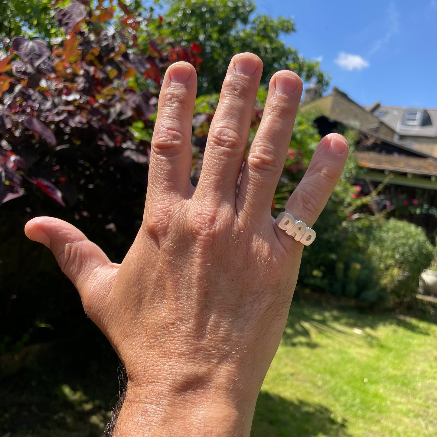 WE LOVE DAD RING