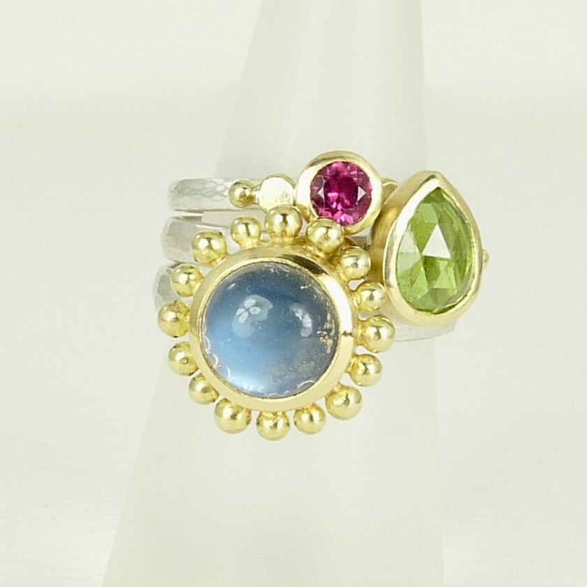 Moonstone Courtesan Ring