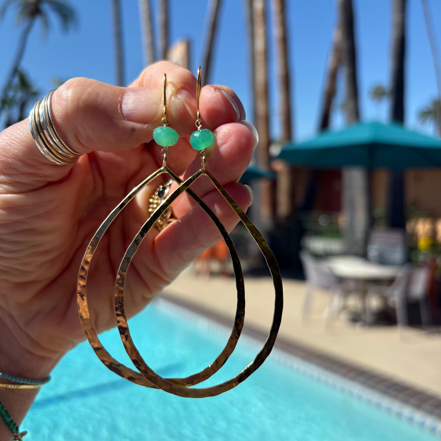 Large Sofia Drop Earrings