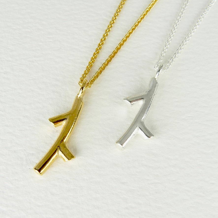 Olive Branch Necklace