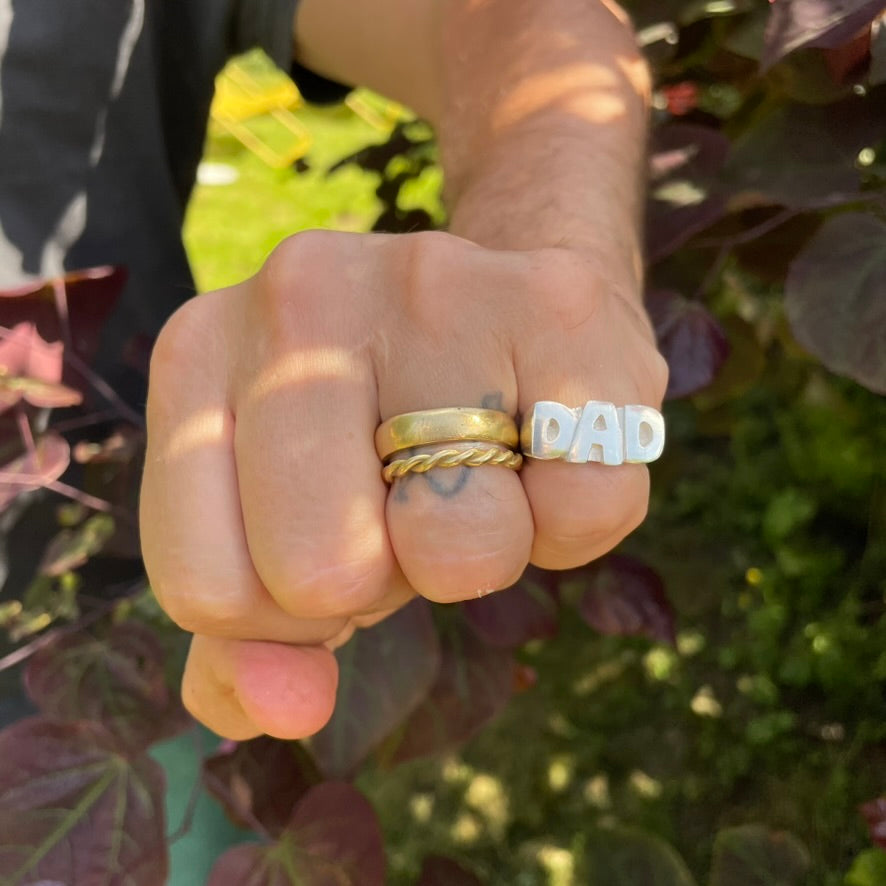 WE LOVE DAD RING