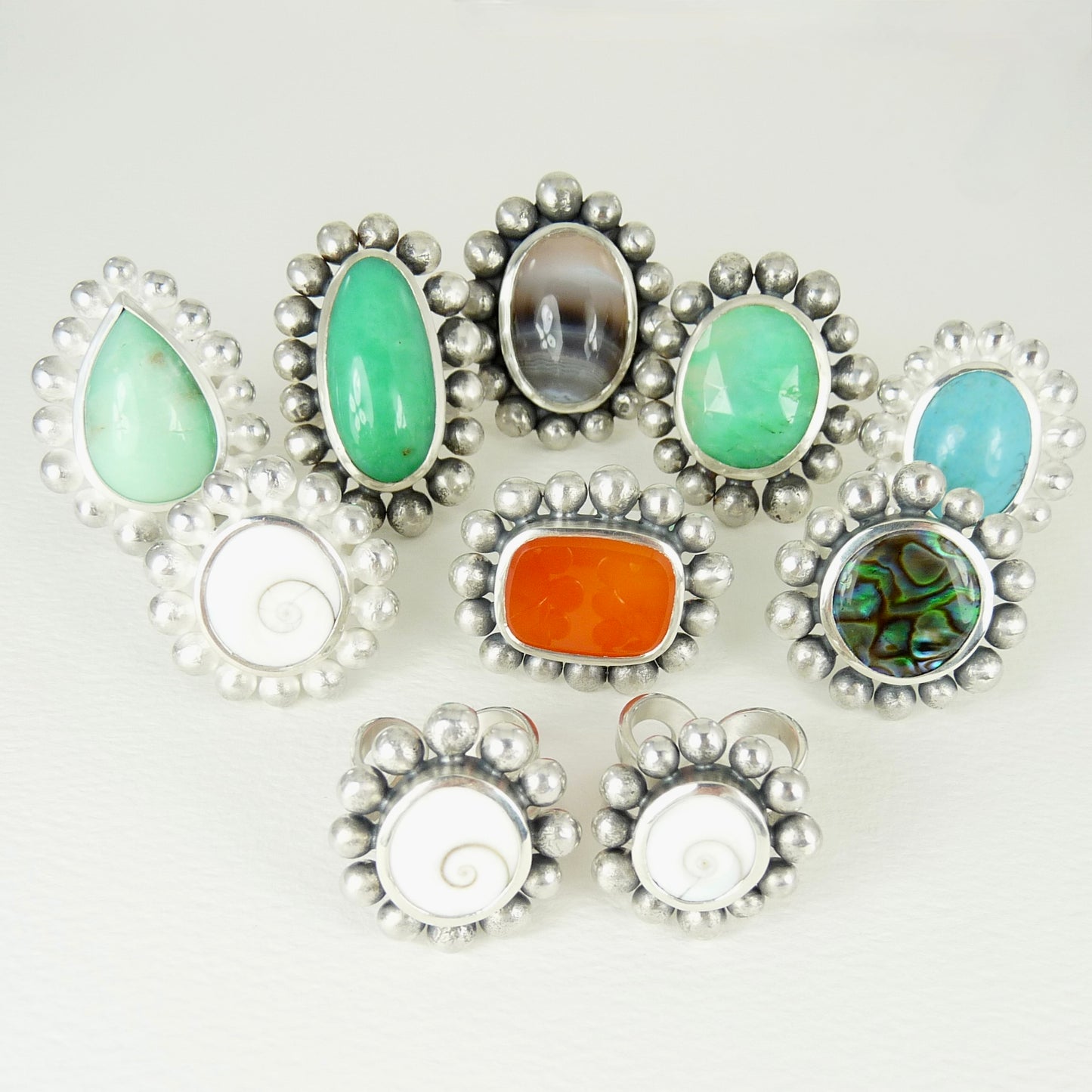 Giant Courtesan Ring, Turquoise And Silver