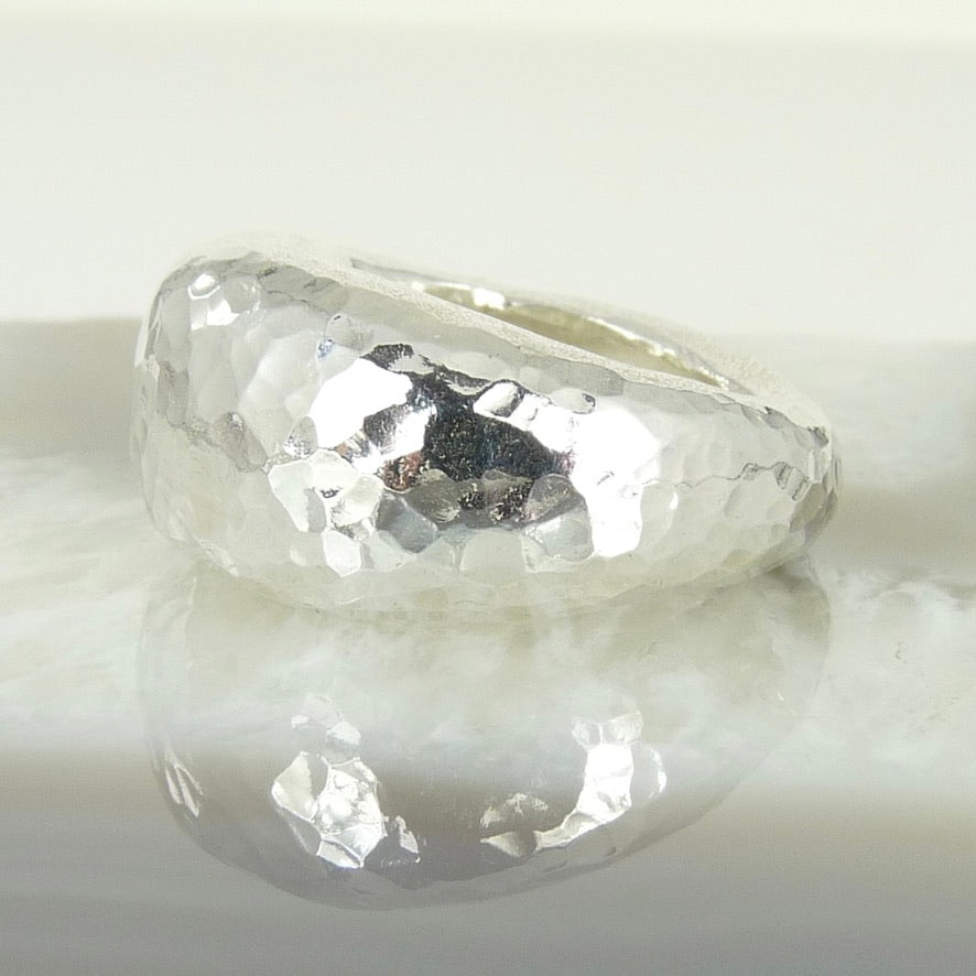 Giant Gabriella Silver Ring