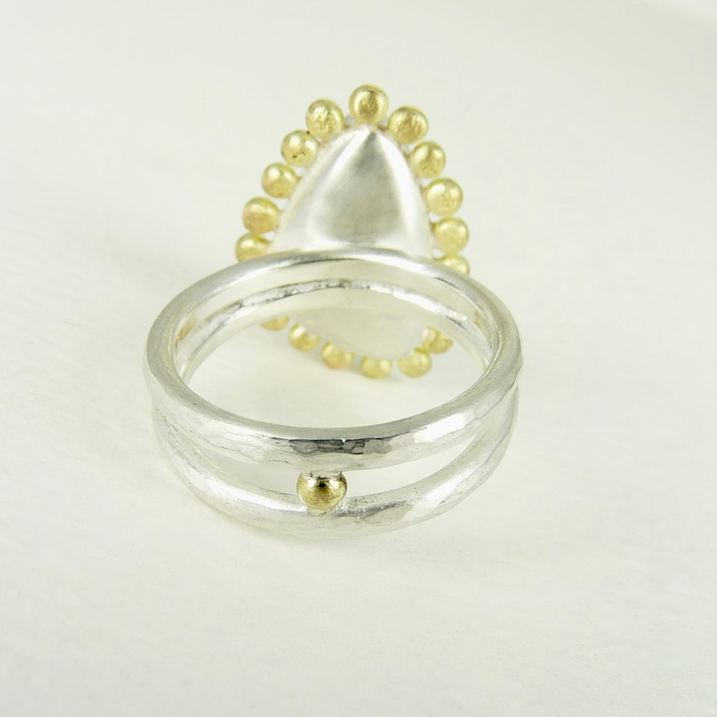 Chrysoprase Courtesan ring