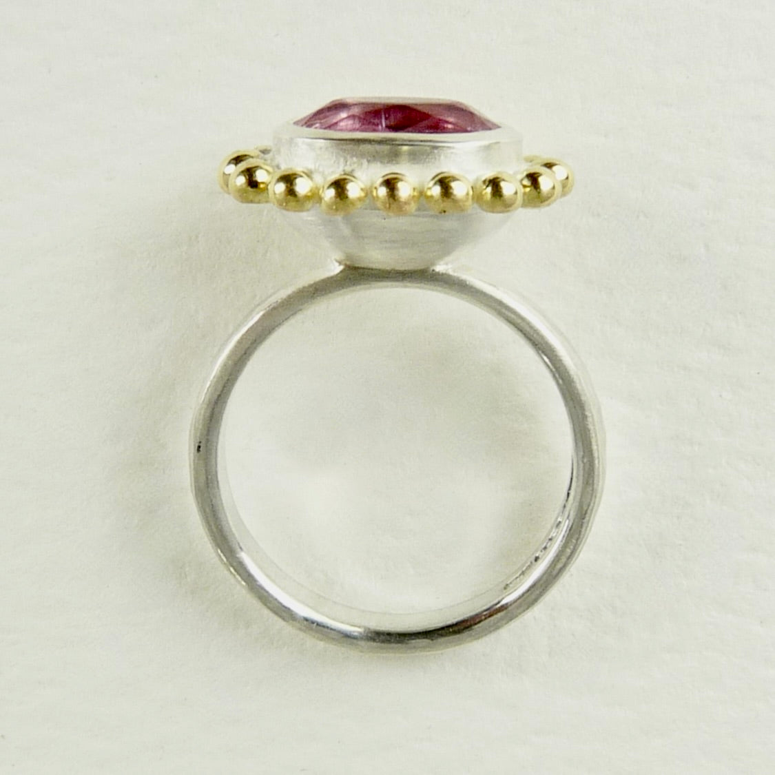 Pink Tourmaline Courtesan Ring