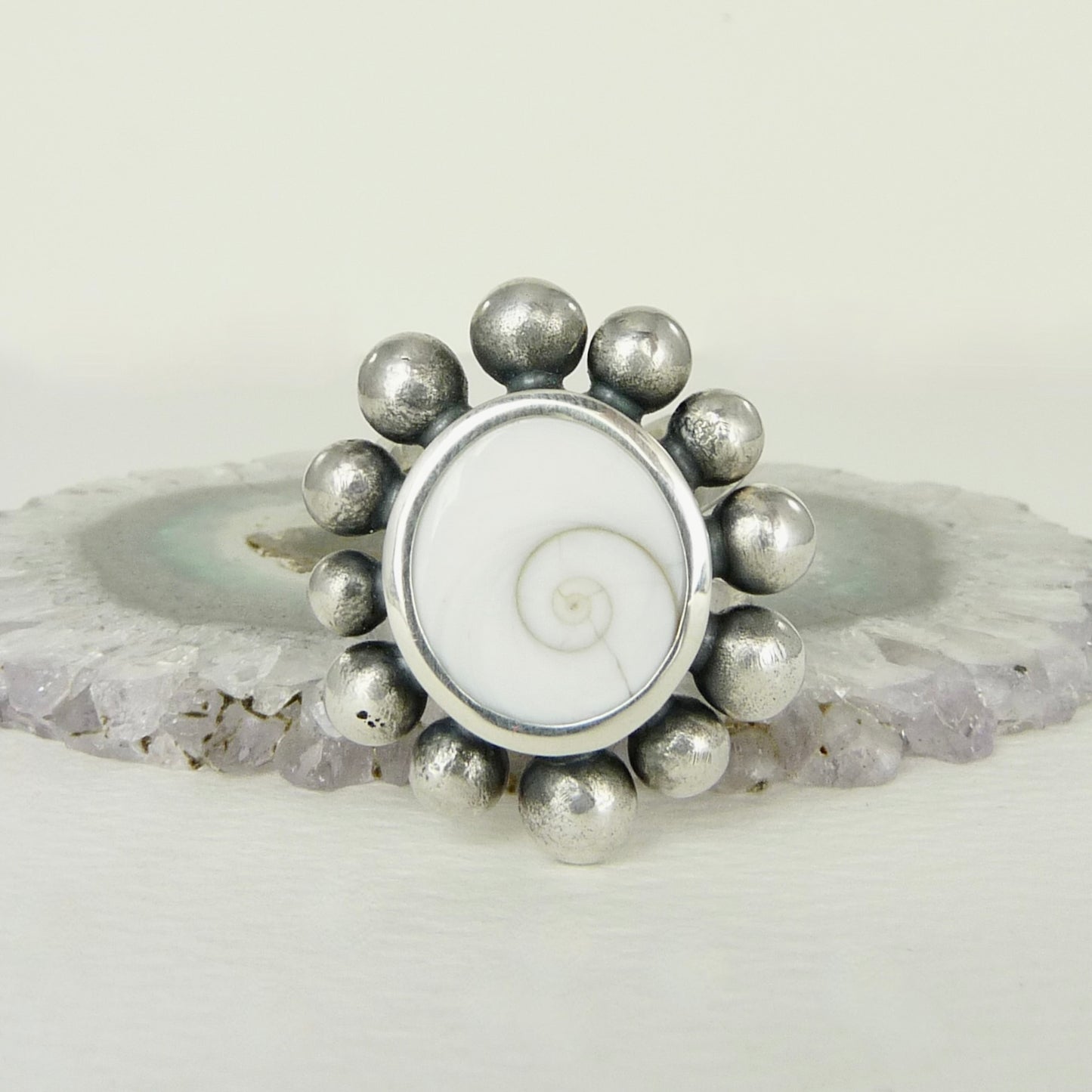 Giant Operculum Courtesan Ring