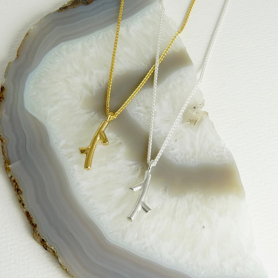 Olive Branch Necklace