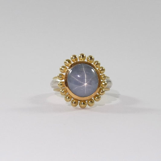 Star Sapphire Courtesan Ring