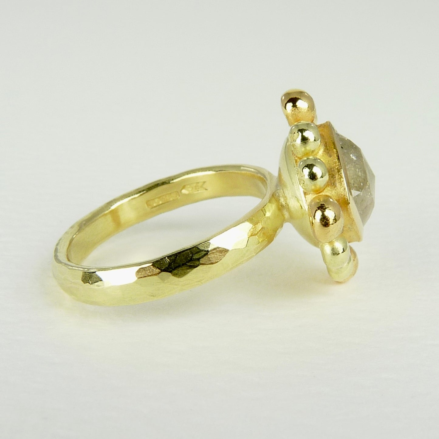 Yellow Diamond Courtesan Ring